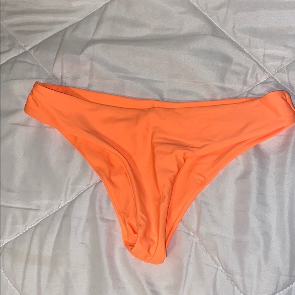 neon orange shein bottoms